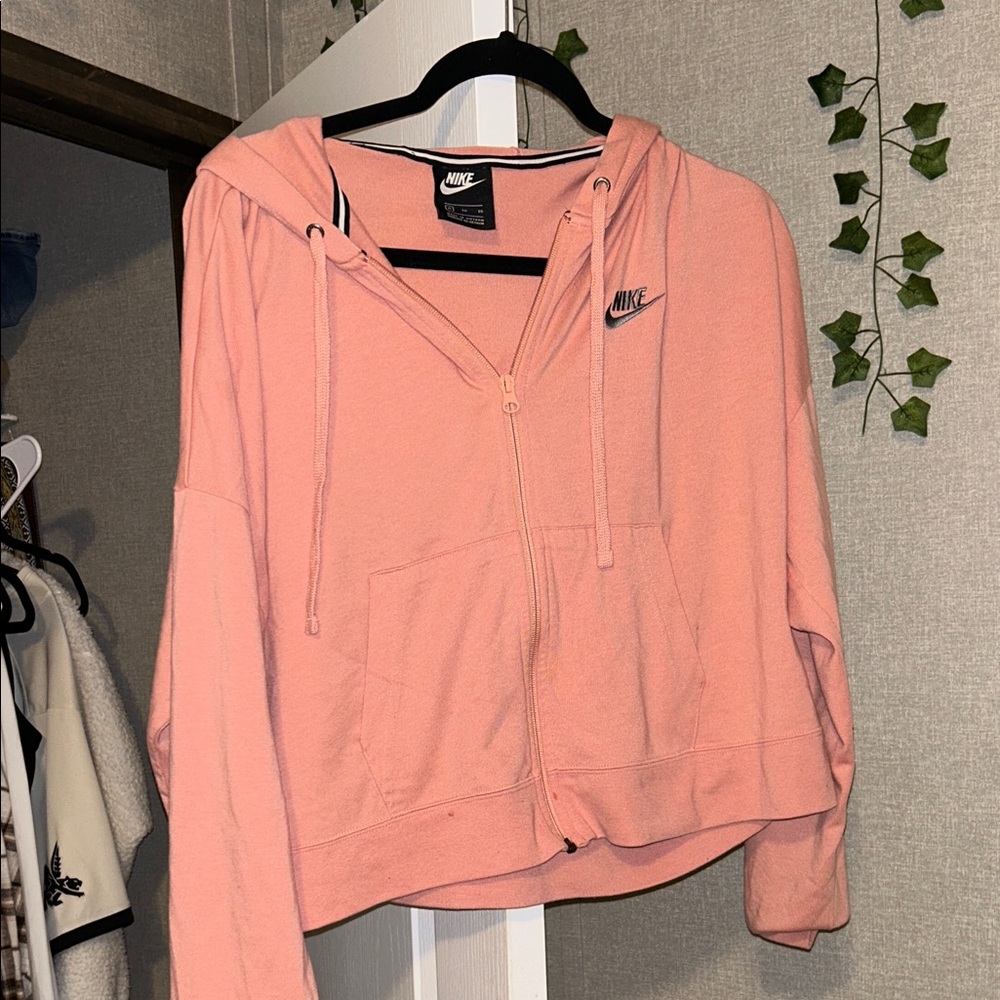 Nike Women's Coral Zip-Up Hoodie